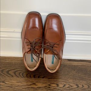 Boys Brown Dress Shoes